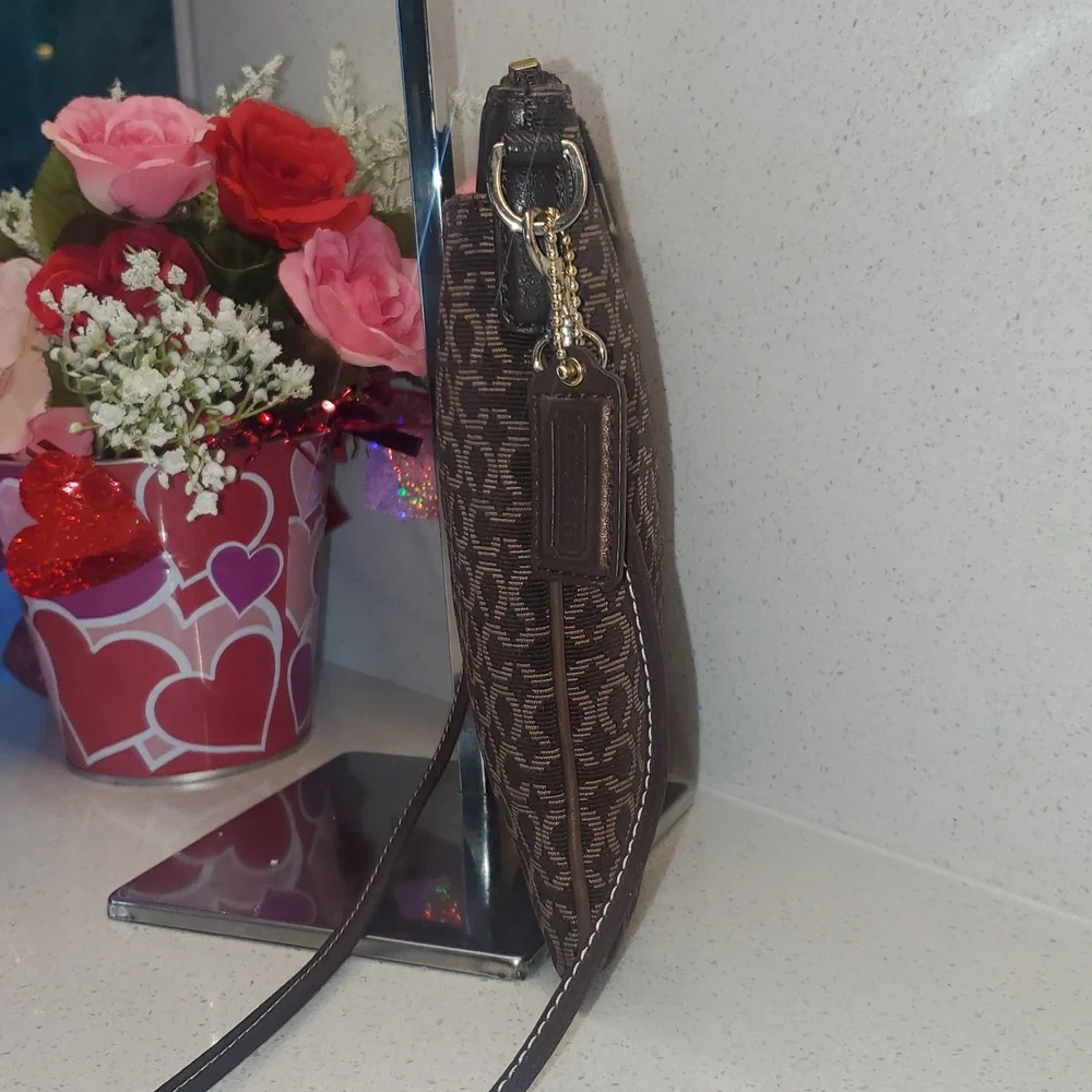 COACH Madison Signature Print Crossbody